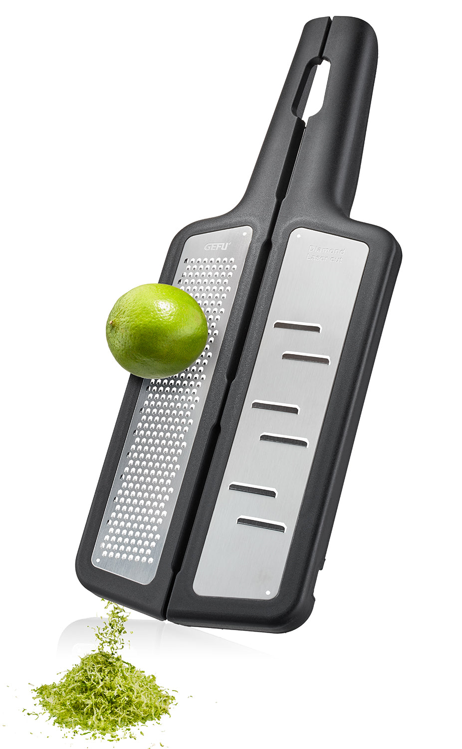 Rafino - Râpe Pliante - Lame Acier Inoxydable - Noir/Argent