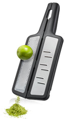 Rafino - Râpe Pliante - Lame Acier Inoxydable - Noir/Argent