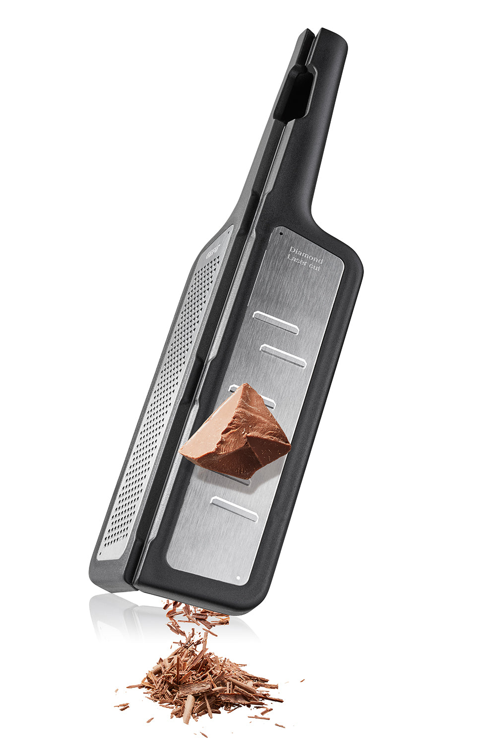 Rafino - Râpe Pliante - Lame Acier Inoxydable - Noir/Argent