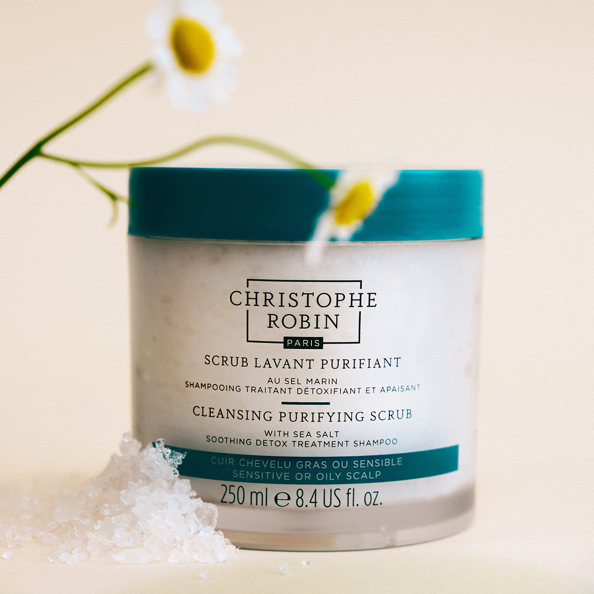 Scrub Lavant Purifiant Au Sel Marin - 250Ml