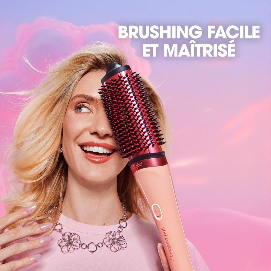 Brosse Soufflante Ghd Duet Blowdry - Collection Jelly - Pêche Acidulée