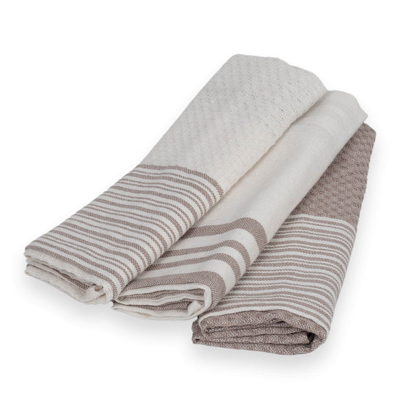 Mahdia - Torchon (X3) - Taupe