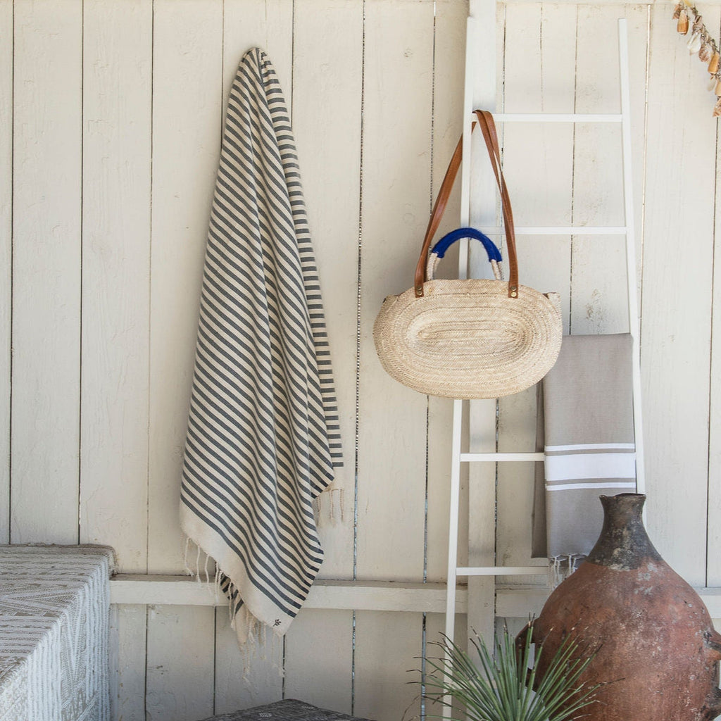 Hossegor - Fouta - Bleu Denim