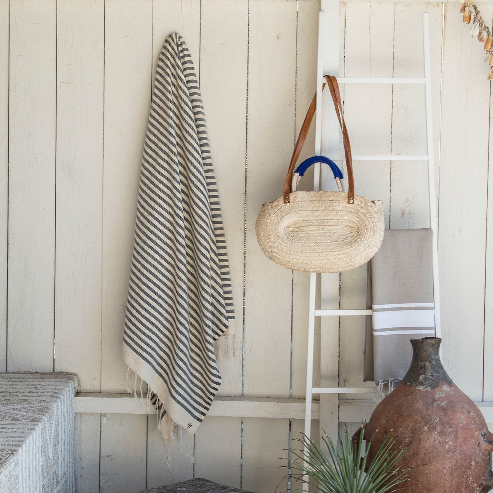 Hossegor - Fouta - Bleu Denim