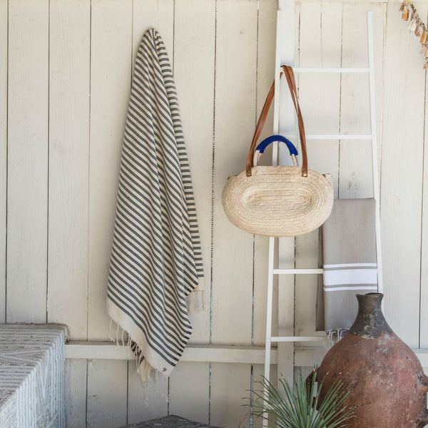 Hossegor - Fouta - Bleu Denim