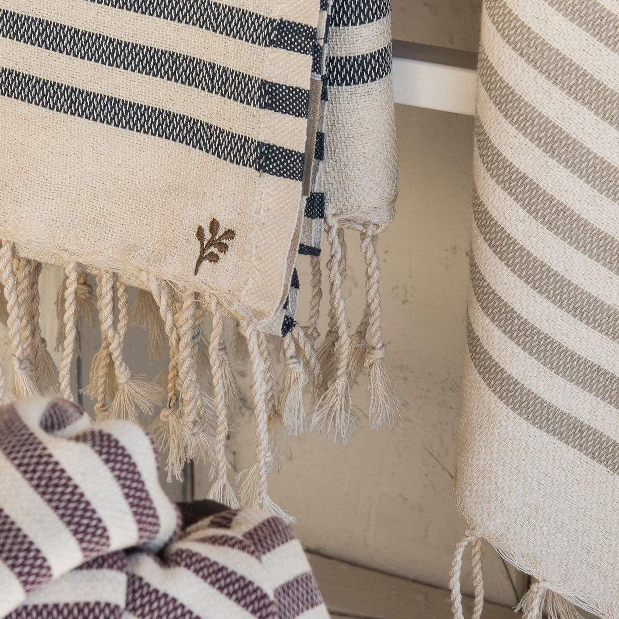 Hossegor - Fouta - Bleu Denim