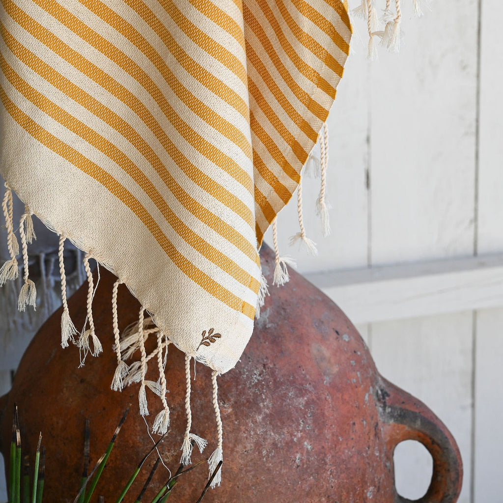 Hossegor - Fouta - Jaune Moutarde