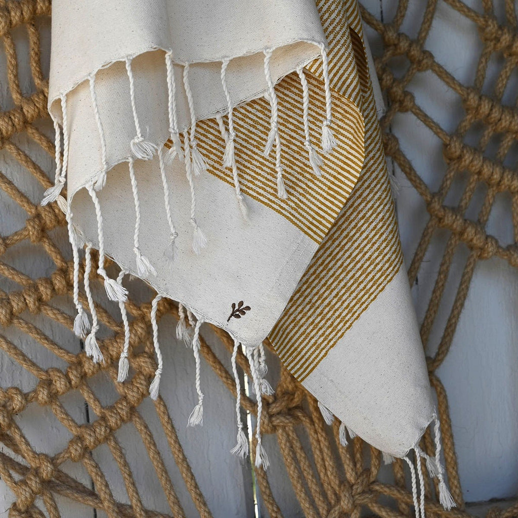 Rio - Fouta - Jaune Moutarde