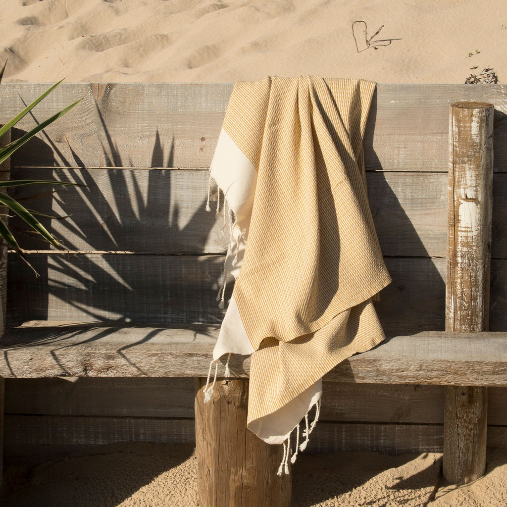 Rio - Fouta - Jaune Moutarde