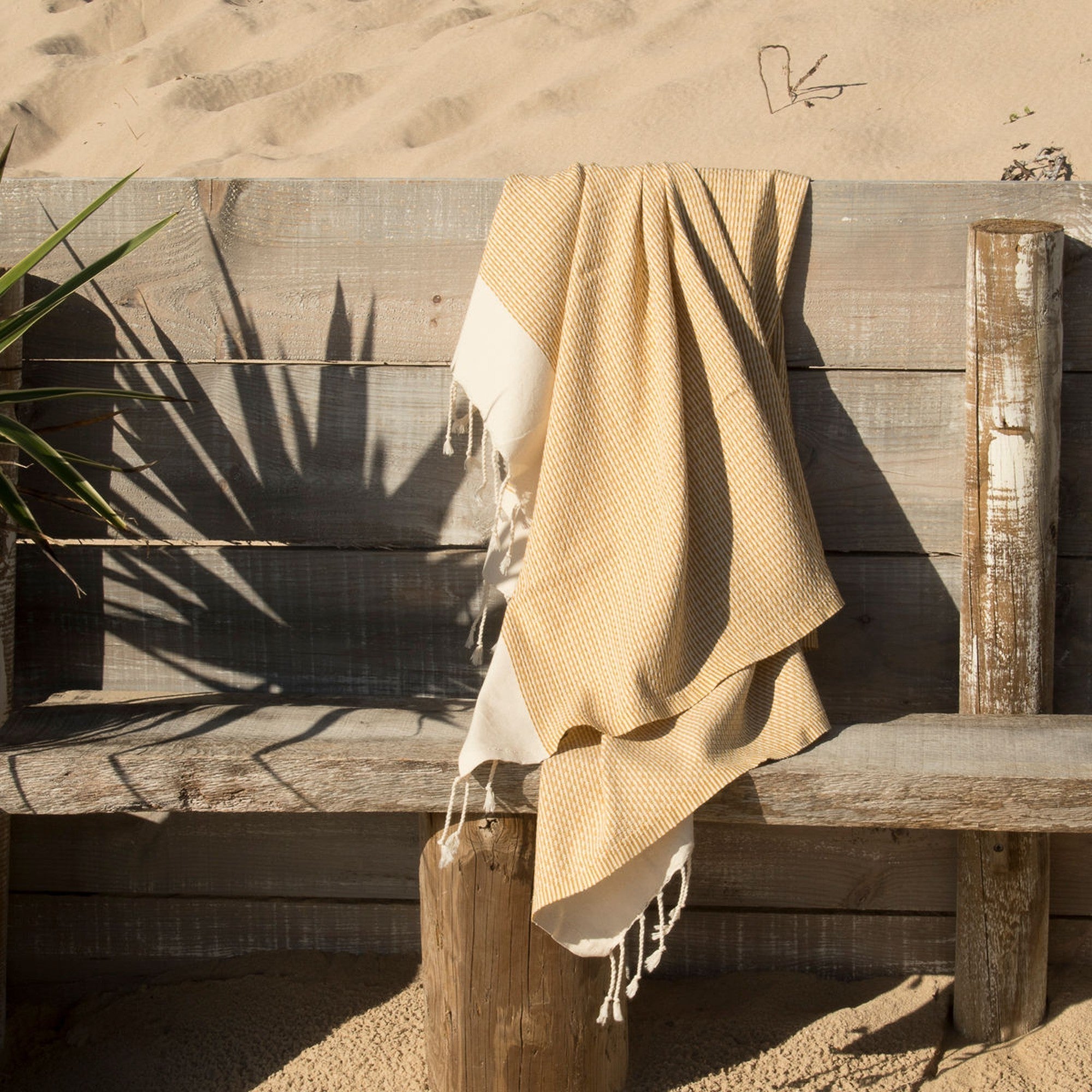 Rio - Fouta - Jaune Moutarde