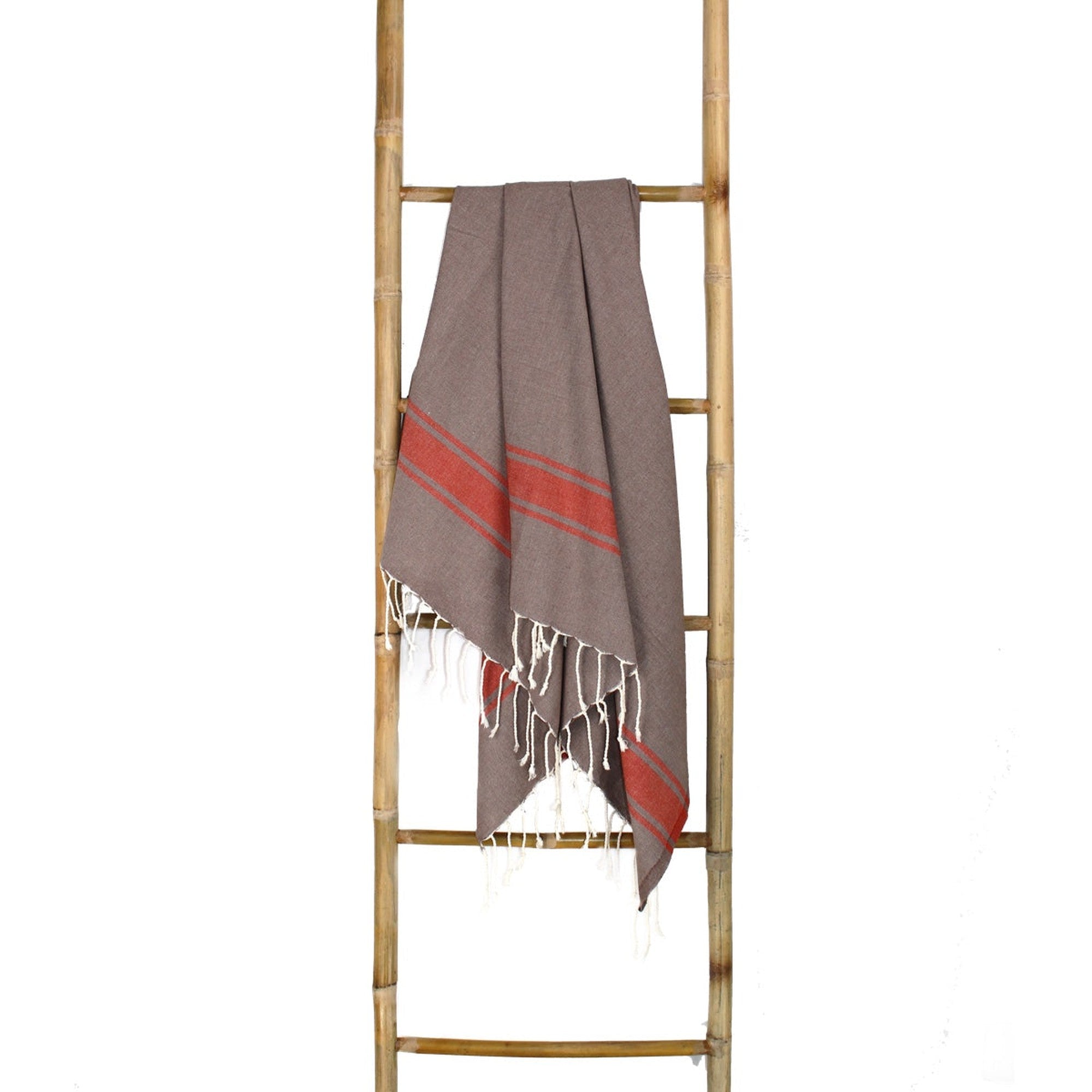 St Tropez - Fouta Bicolore - Moka/Écrevisse