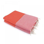 Ibiza - Fouta Xxl - Rouge Corail