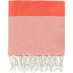 Ibiza - Fouta Xxl - Rouge Corail