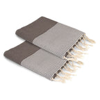 Ericeira - Lot De 2 Foutas - Taupe Clair