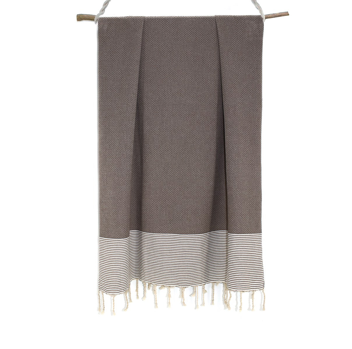 Ericeira - Lot De 2 Foutas - Taupe Clair