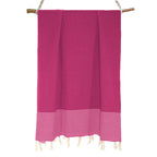 Ericeira - Lot De 2 Foutas - Rose Fuchsia