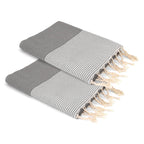 Ericeira - Lot De 2 Foutas - Gris Perle
