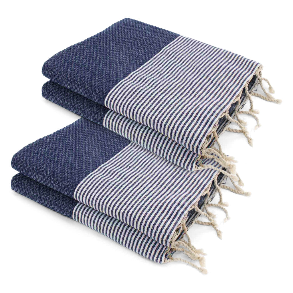 Ericeira - Lot De 2 Foutas Xxl - Bleu Jean
