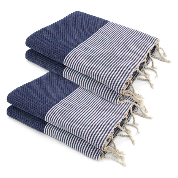 Ericeira - Lot De 2 Foutas Xxl - Bleu Jean