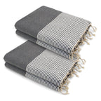 Ericeira - Lot De 2 Foutas Xxl - Gris Moyen