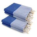 Ericeira - Lot De 2 Foutas Xxl - Bleu Grec