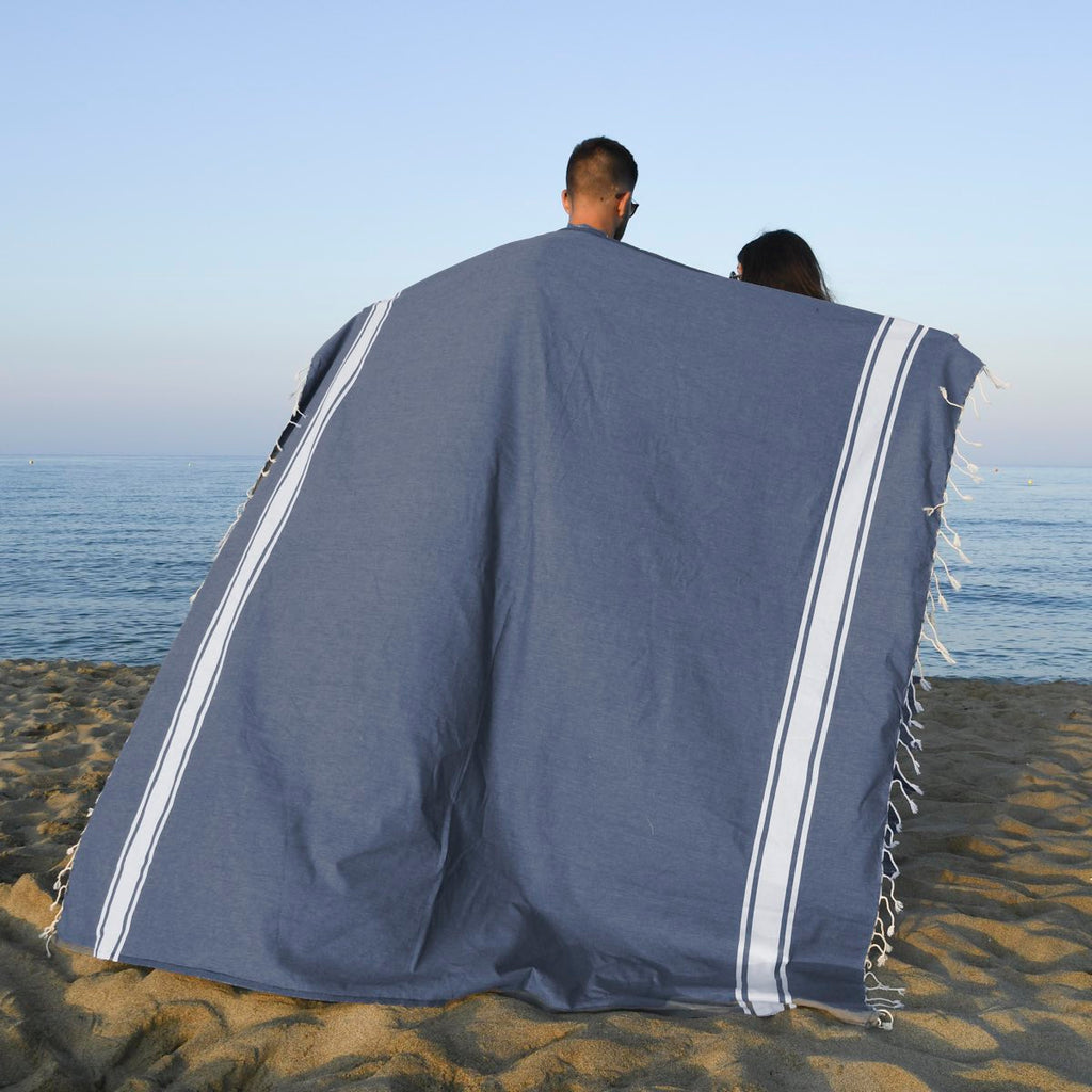 Malibu - Lot De 2 Foutas Xxl - Bleu Jean