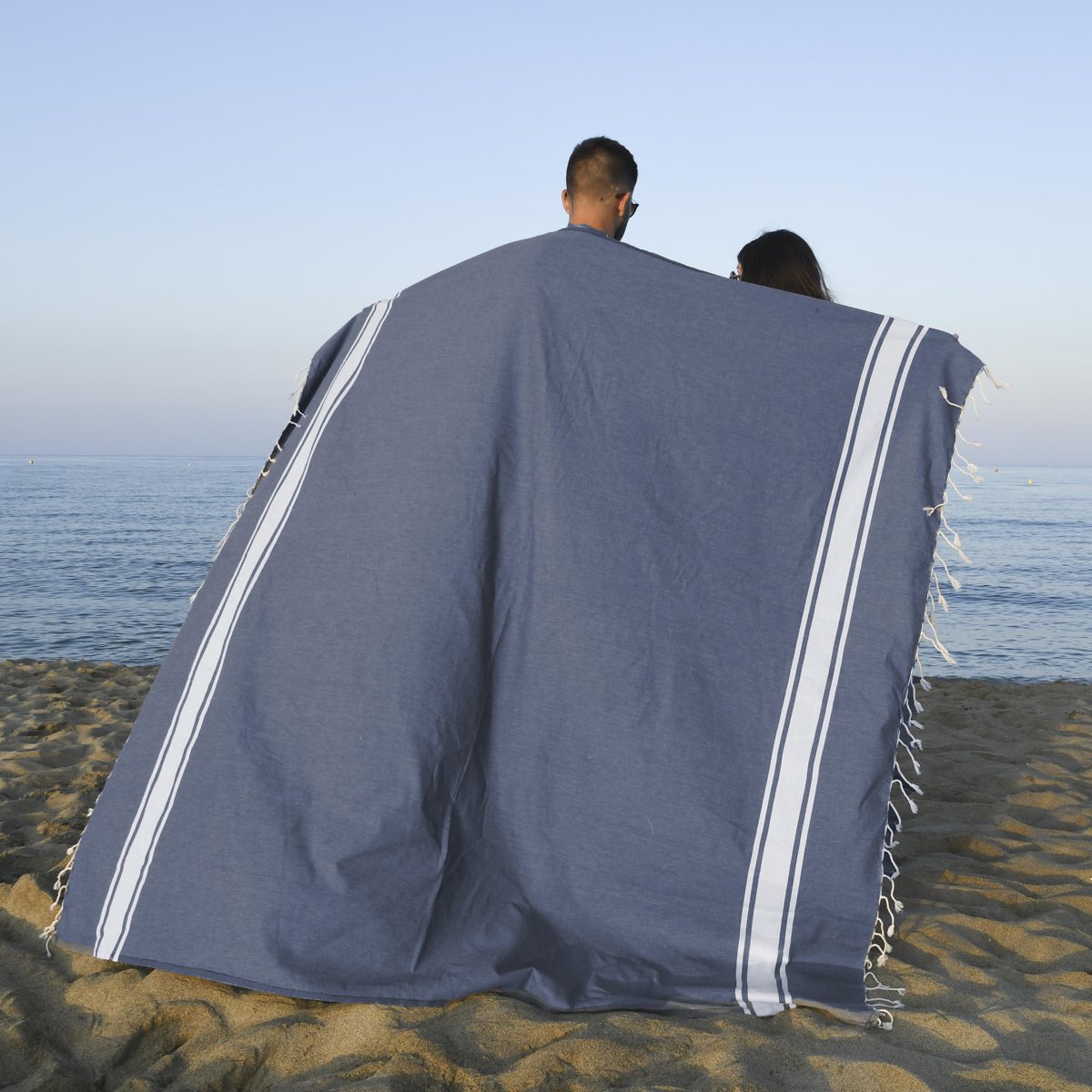 Malibu - Lot De 2 Foutas Xxl - Bleu Jean