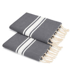 Malibu - Lot De 2 Foutas - Gris Moyen