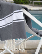 Malibu - Lot De 2 Foutas - Gris Moyen