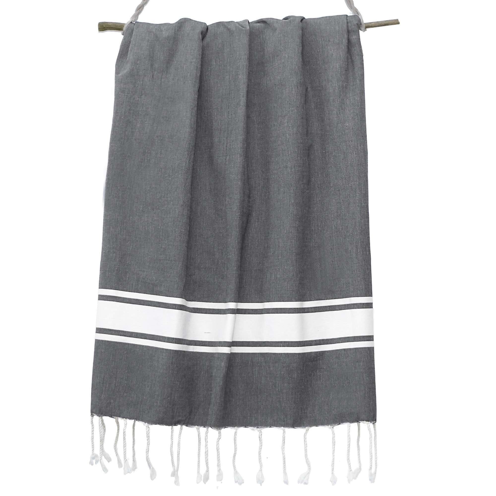 Malibu - Lot De 2 Foutas - Gris Moyen