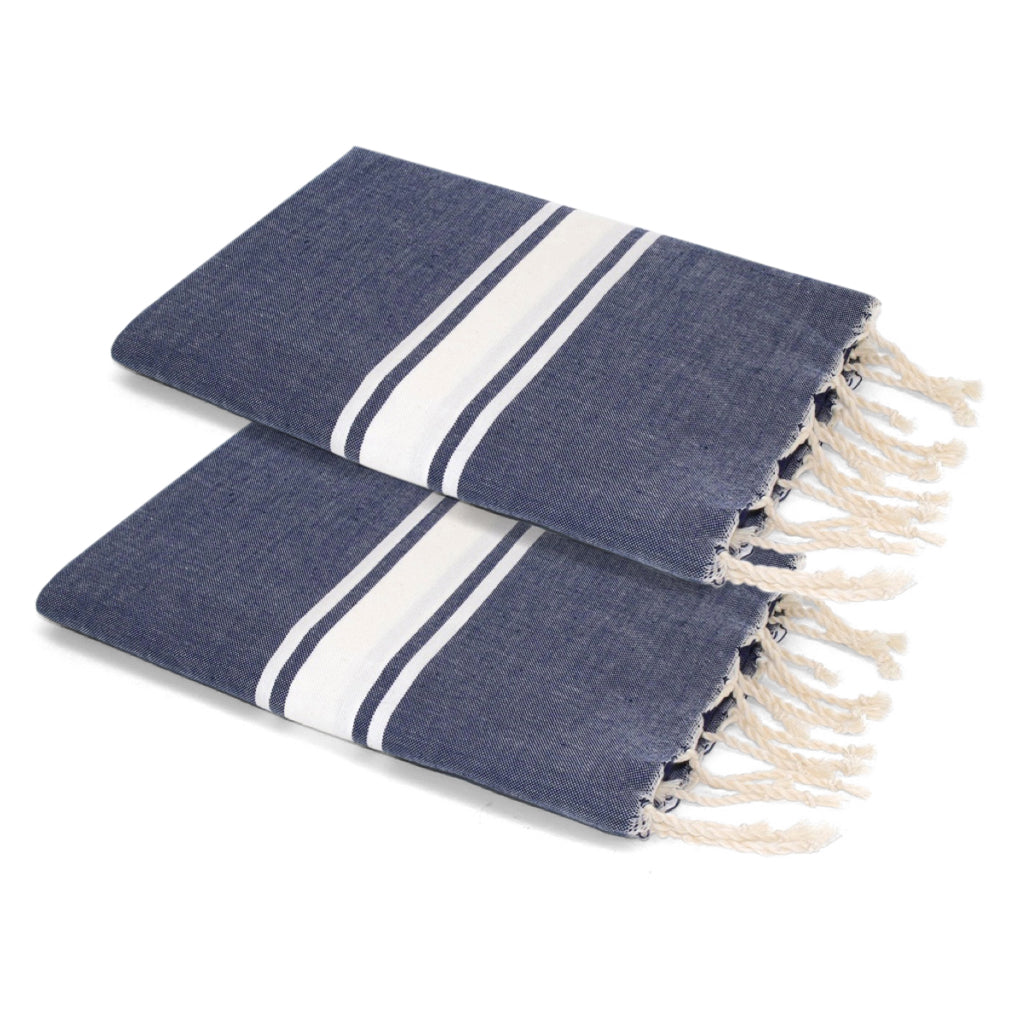 Malibu - Lot De 2 Foutas - Gris Perle