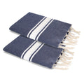 Malibu - Lot De 2 Foutas - Gris Perle