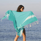Malibu - Lot De 2 Foutas - Vert Turquoise