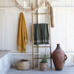 Faro - Fouta Éponge - Vert Kaki/Grège