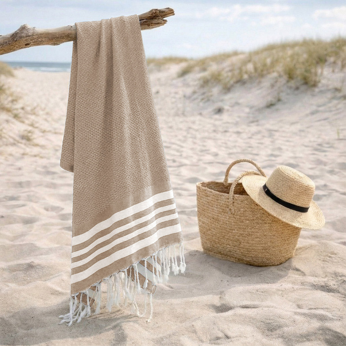 Newport - Fouta - Beige