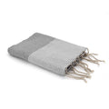 Ibiza - Fouta Nid D'Abeille - Gris Perle