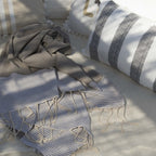 Ibiza - Fouta Nid D'Abeille - Taupe Clair