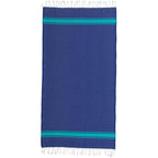 St Tropez - Fouta Bicolore - Bleu Grec/Vert Turquoise