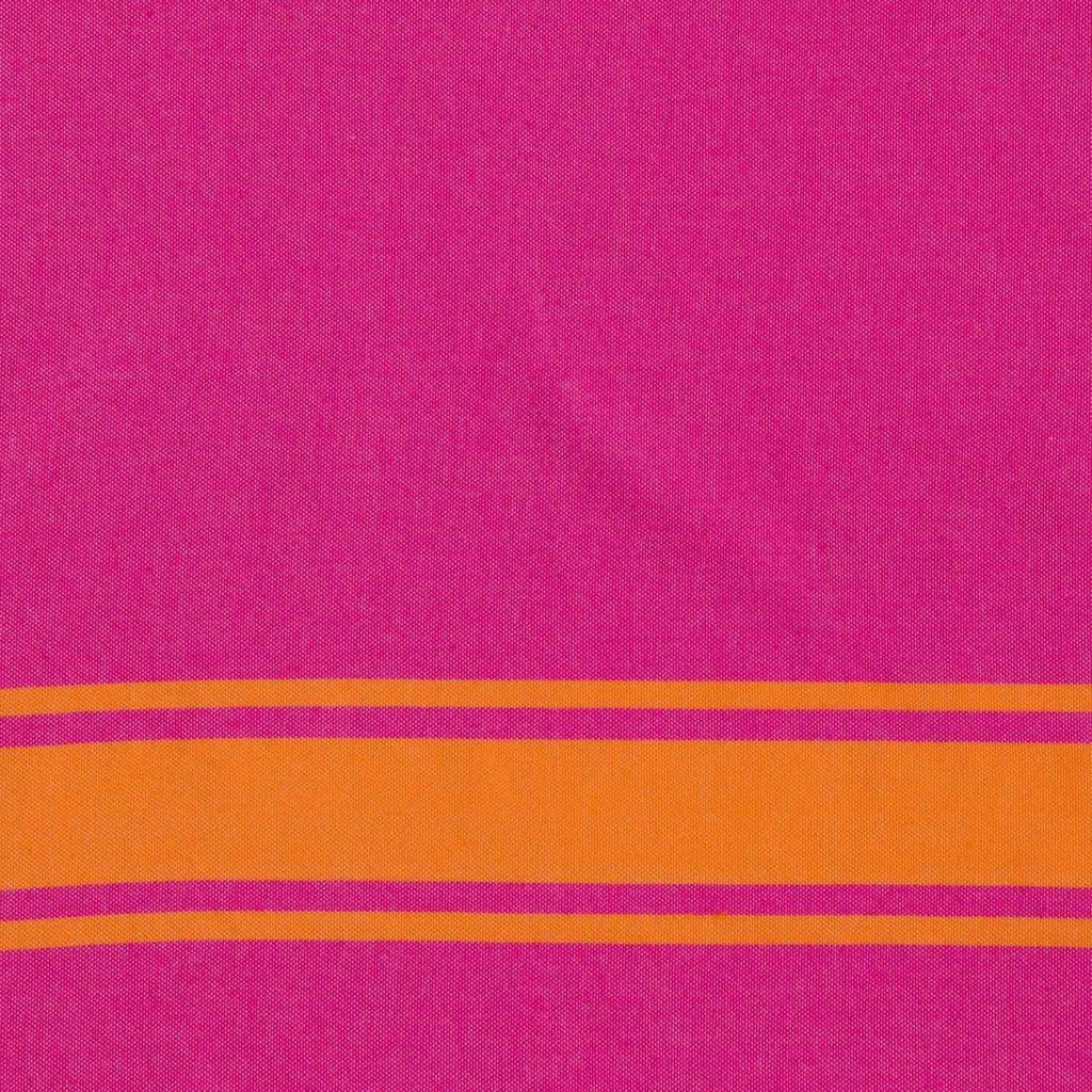 St Tropez - Fouta Bicolore - Rose Fuchsia/Orange