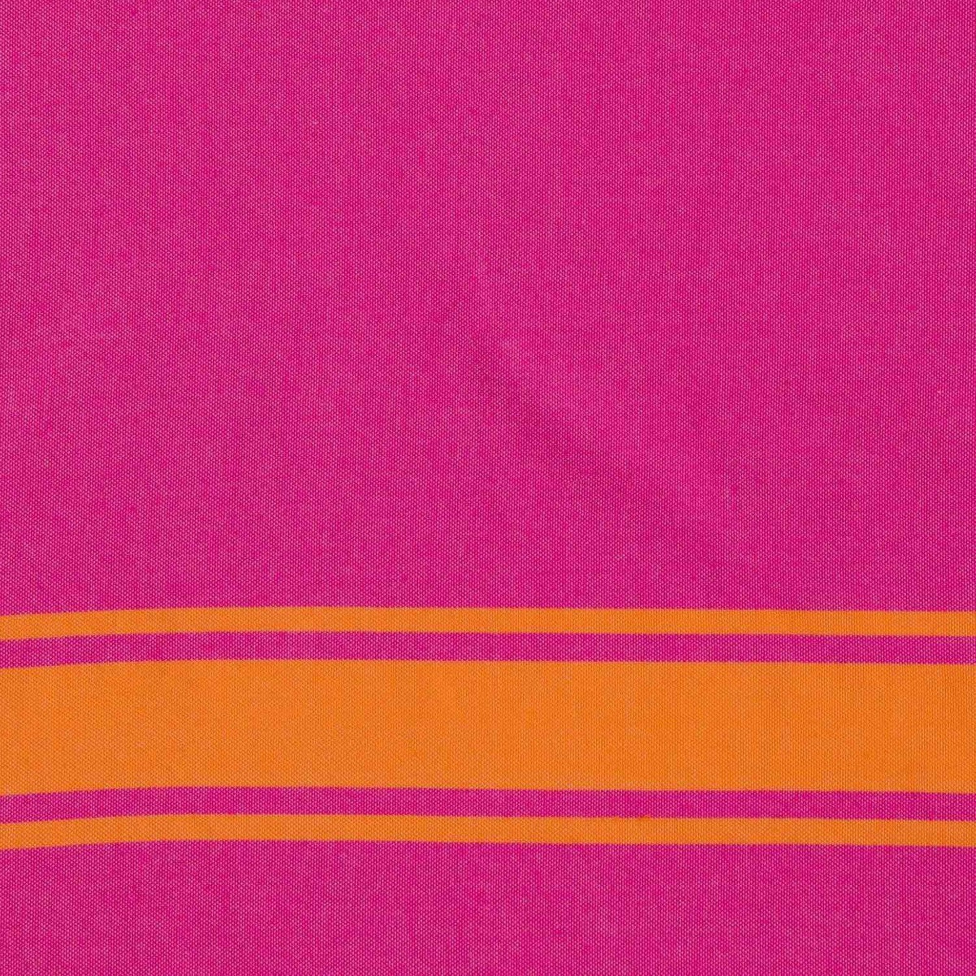 St Tropez - Fouta Bicolore - Rose Fuchsia/Orange