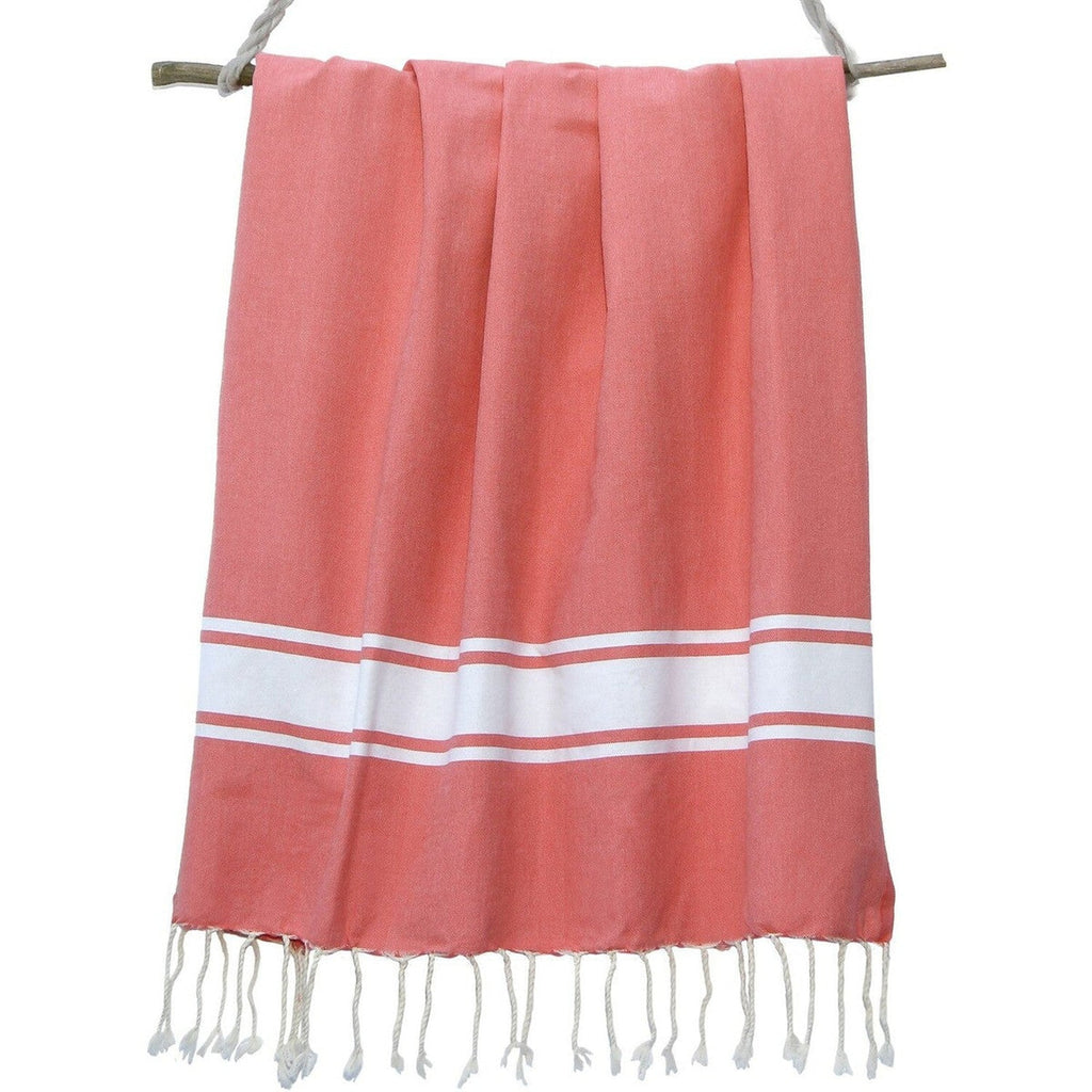 St Tropez - Fouta - Orange Corail
