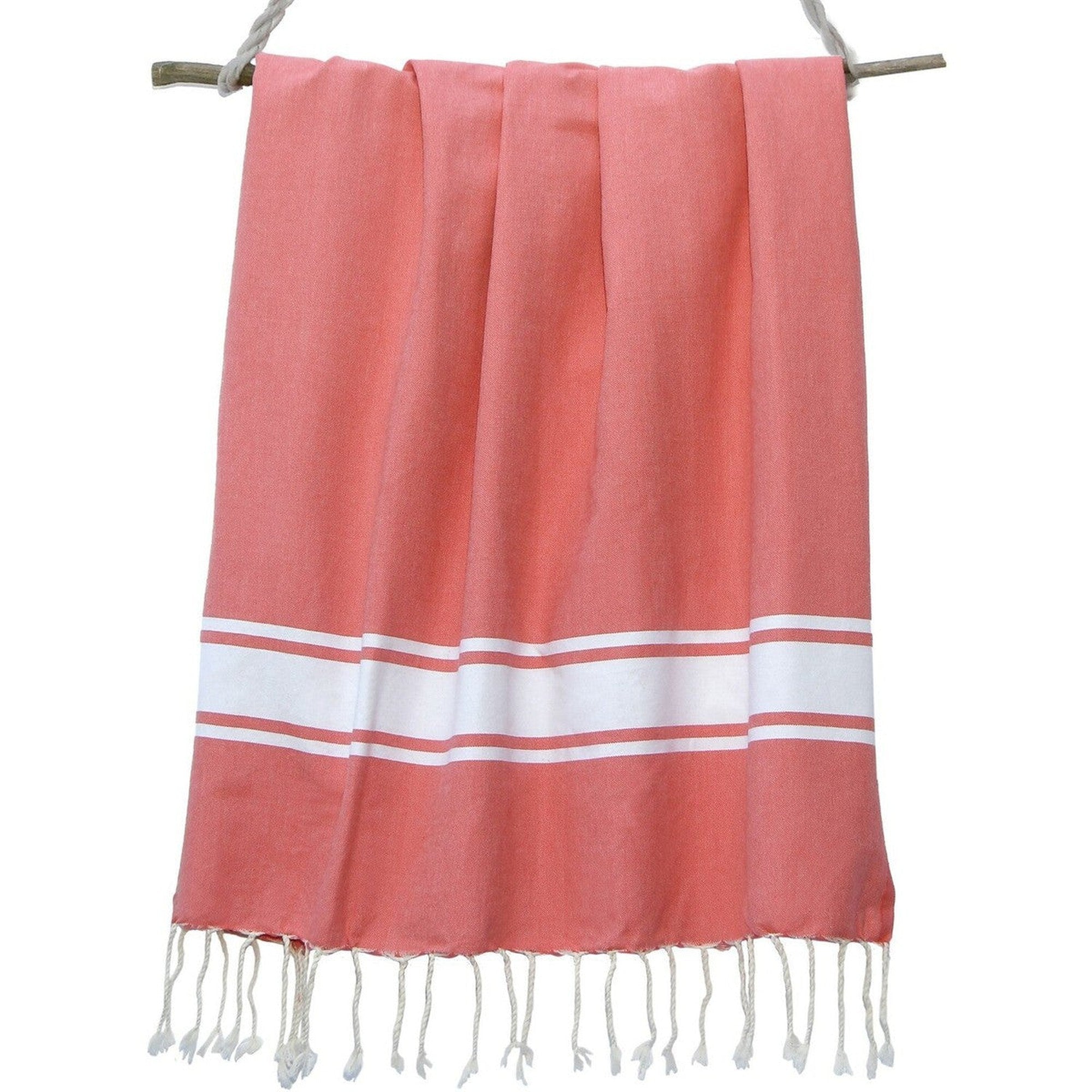 St Tropez - Fouta - Orange Corail
