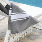 St Tropez - Fouta - Gris Moyen