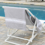 St Tropez - Fouta - Gris Perle