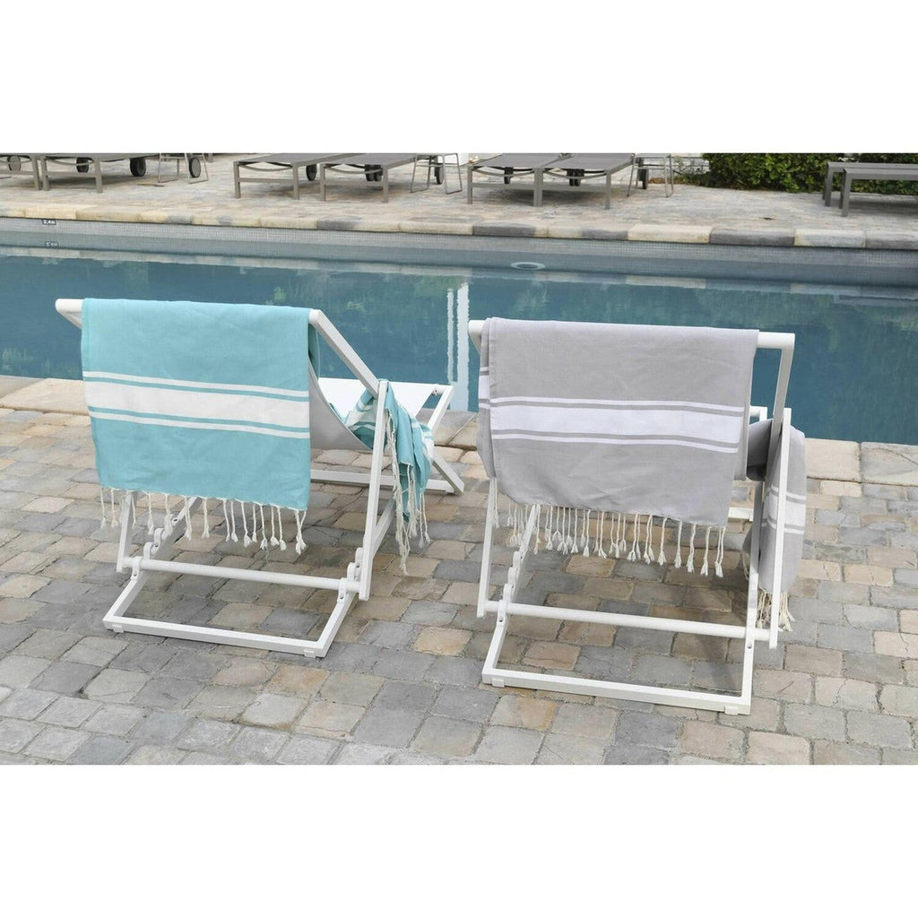 St Tropez - Fouta - Gris Perle