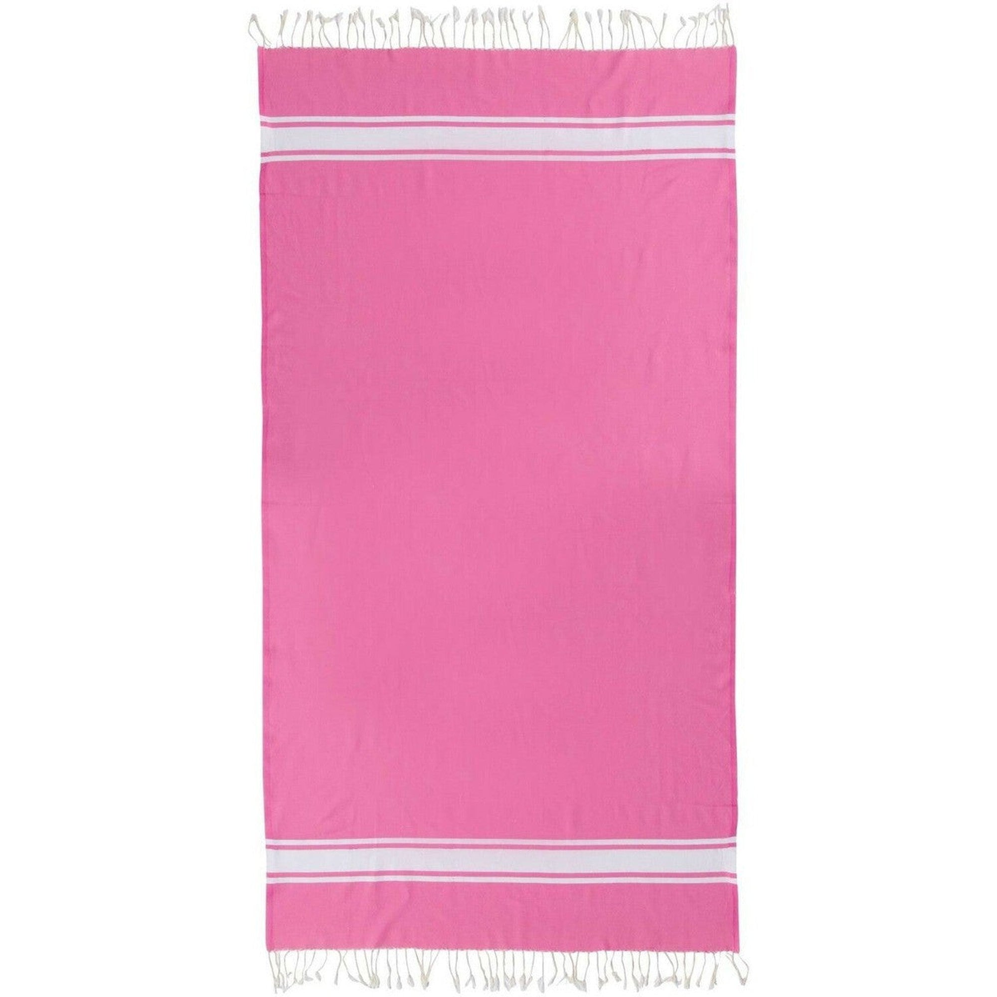 St Tropez - Fouta - Rose Malabar