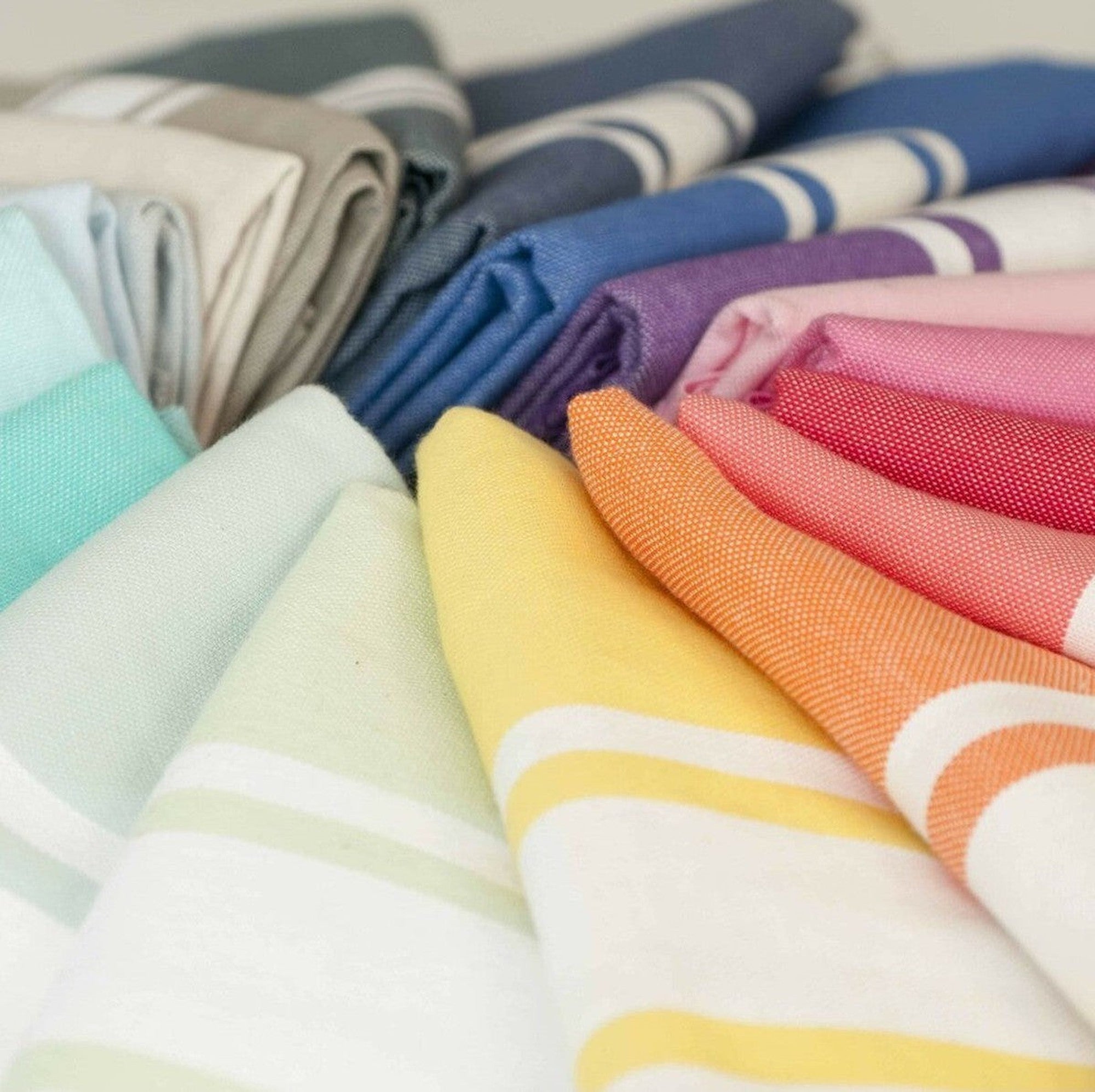 St Tropez - Fouta - Orange Mandarine
