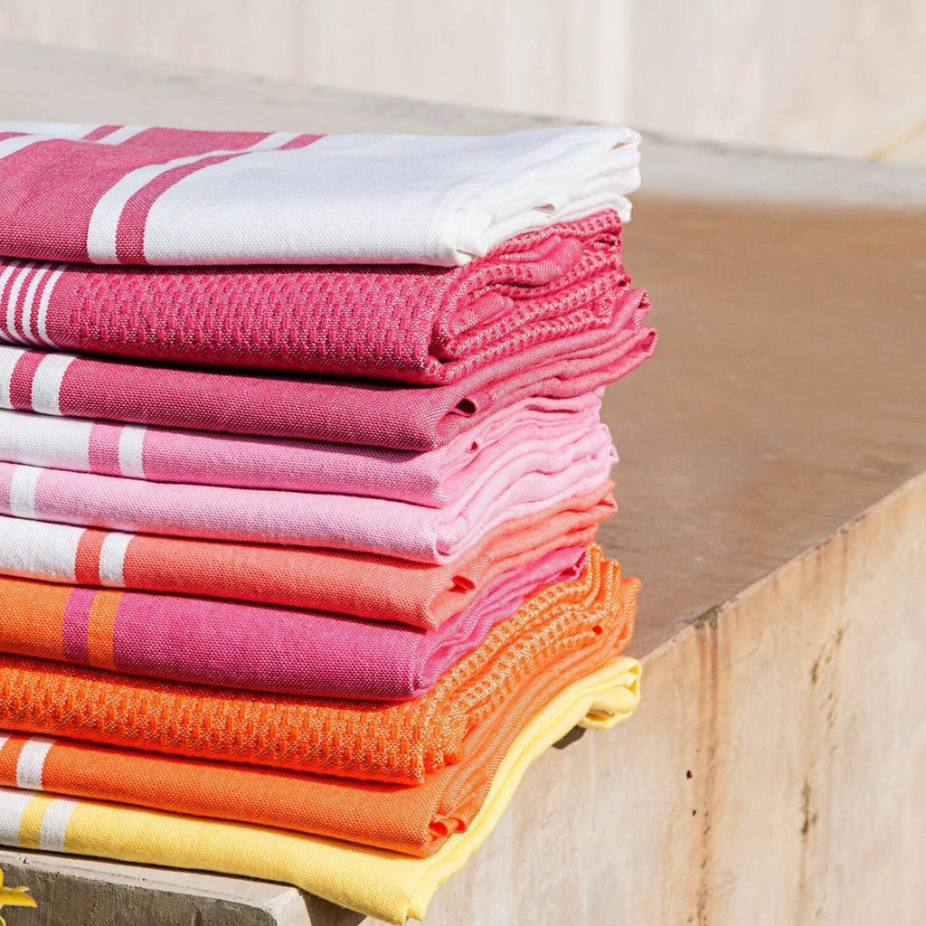St Tropez - Fouta - Orange Mandarine