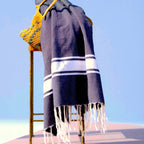 St Tropez - Fouta - Bleu Jean