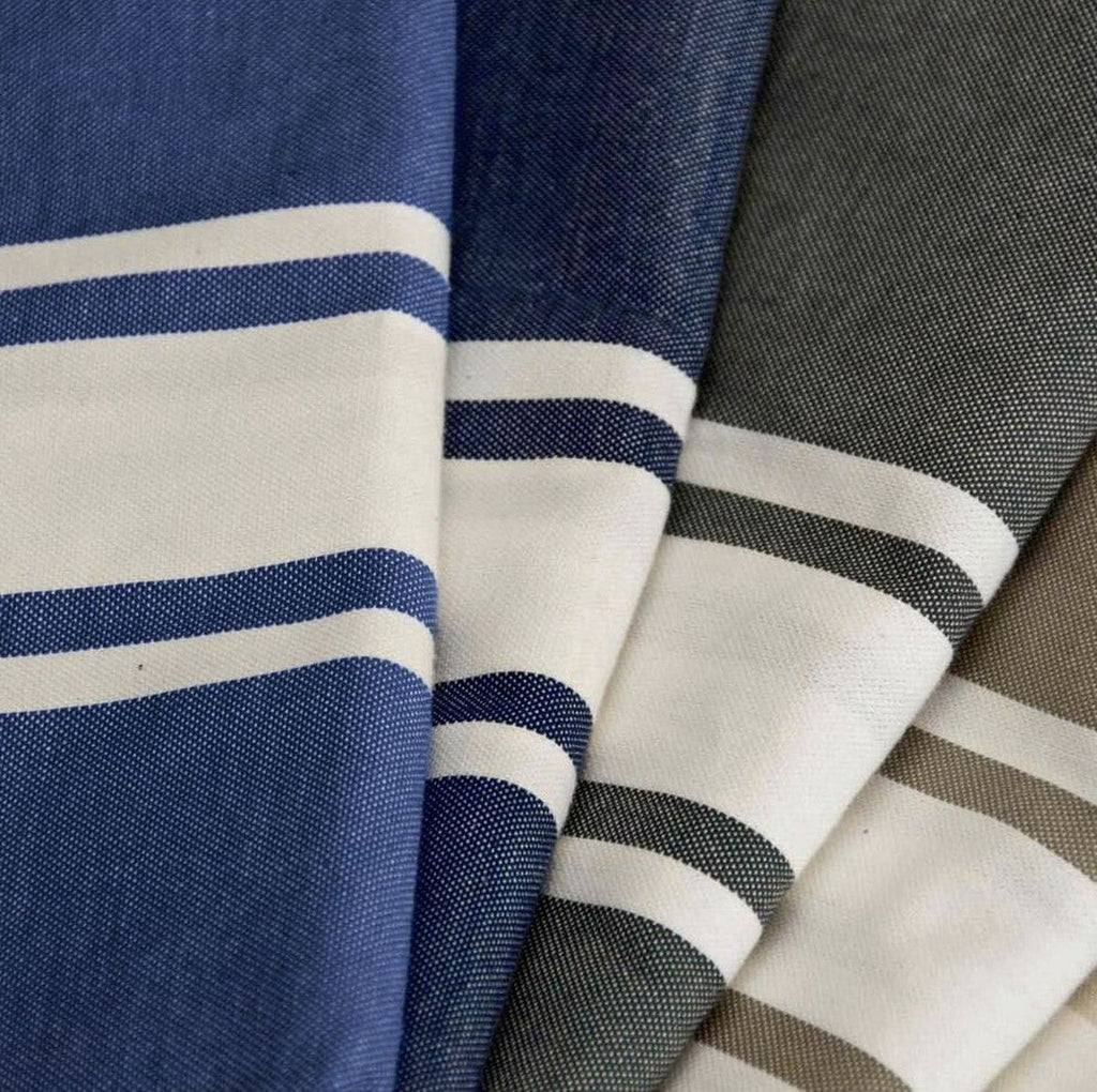 St Tropez - Fouta - Bleu Jean